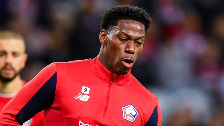 Lille striker Jonathan David